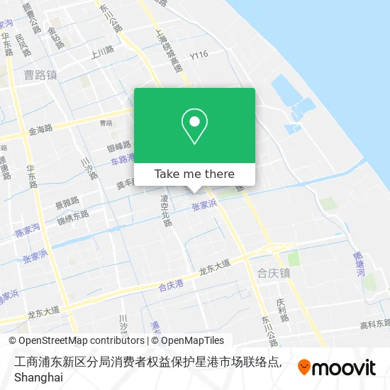 工商浦东新区分局消费者权益保护星港市场联络点 map