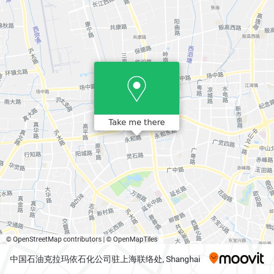 中国石油克拉玛依石化公司驻上海联络处 map