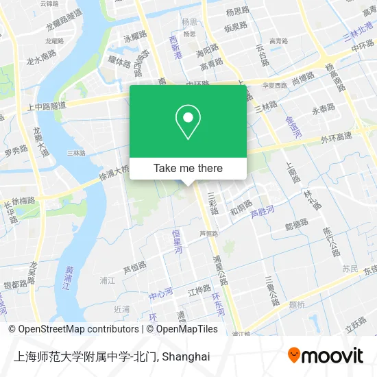 上海师范大学附属中学-北门 map