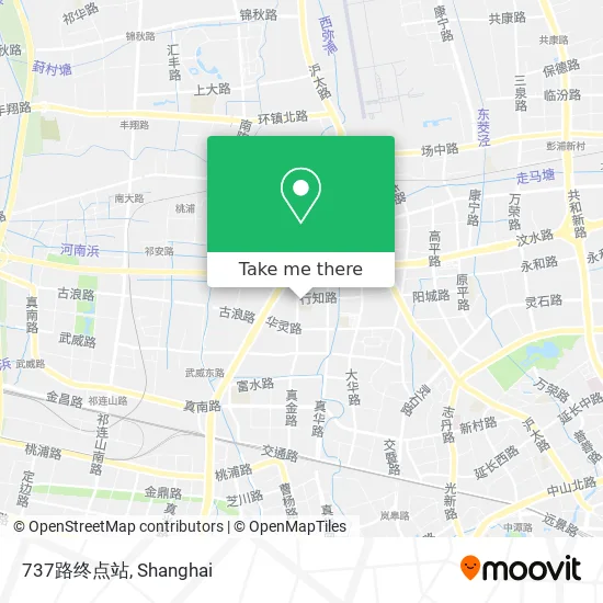737路终点站 map