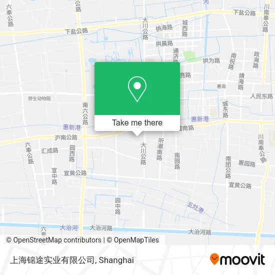 上海锦途实业有限公司 map