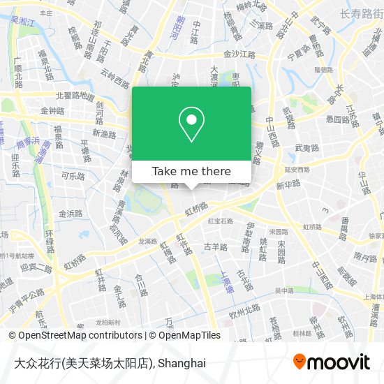 大众花行(美天菜场太阳店) map