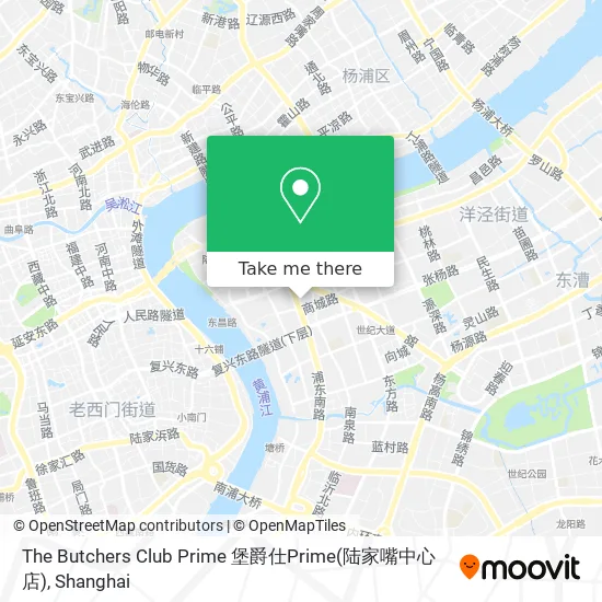 The Butchers Club Prime 堡爵仕Prime(陆家嘴中心店) map