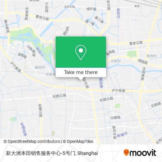 新大洲本田销售服务中心-5号门 map