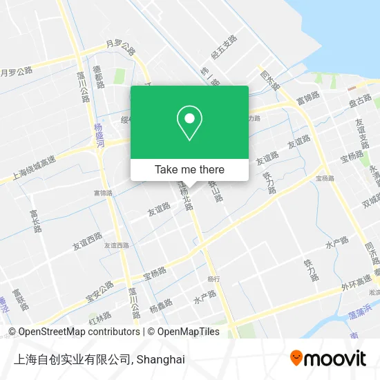 上海自创实业有限公司 map