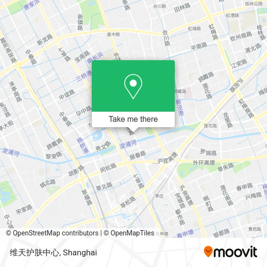 维天护肤中心 map