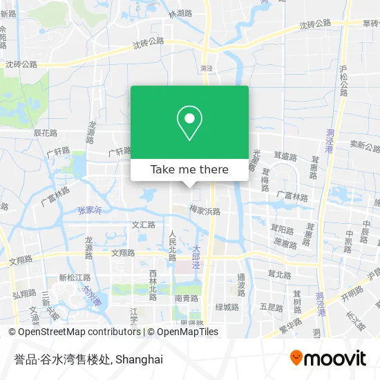 誉品·谷水湾售楼处 map