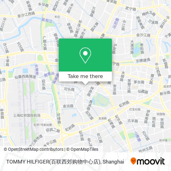 TOMMY HILFIGER(百联西郊购物中心店) map