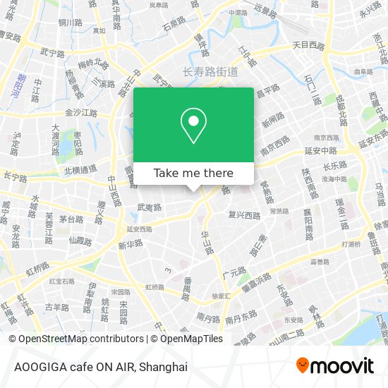 AOOGIGA cafe ON AIR map