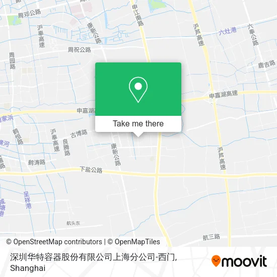 深圳华特容器股份有限公司上海分公司-西门 map