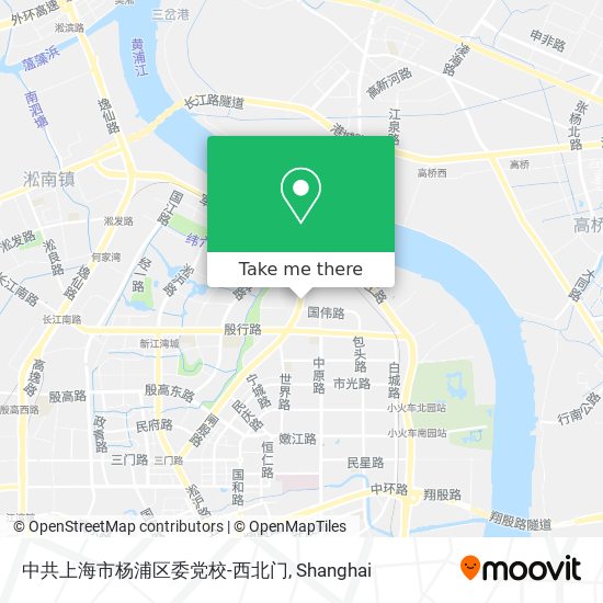 中共上海市杨浦区委党校-西北门 map