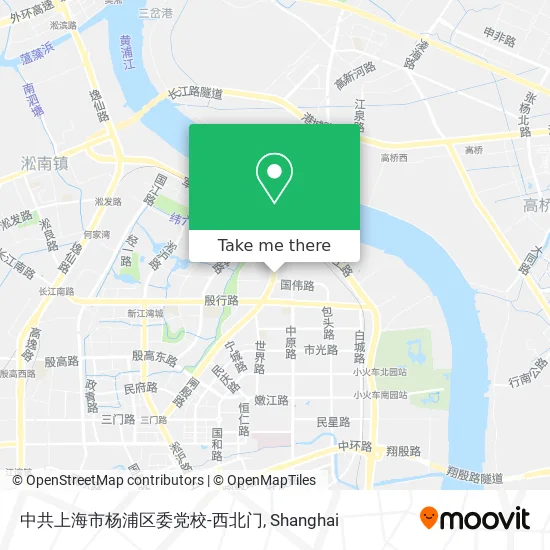 中共上海市杨浦区委党校-西北门 map