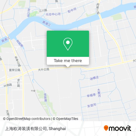 上海欧涛装潢有限公司 map