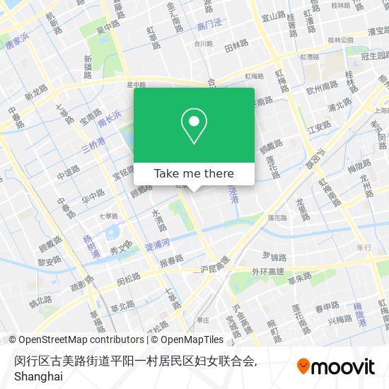 闵行区古美路街道平阳一村居民区妇女联合会 map