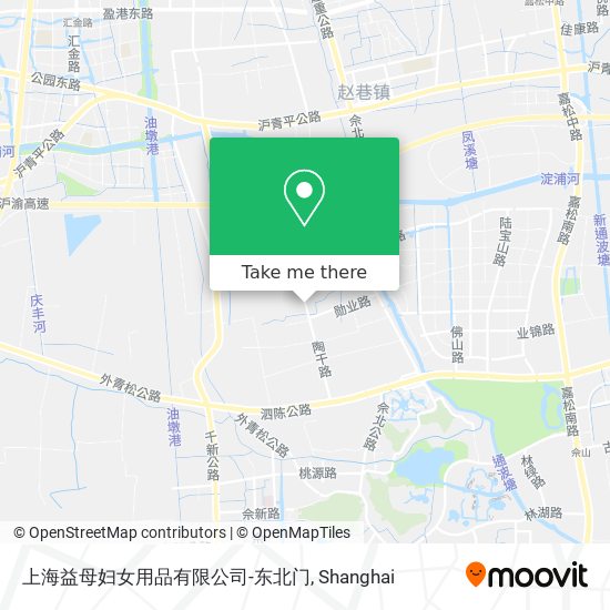 上海益母妇女用品有限公司-东北门 map