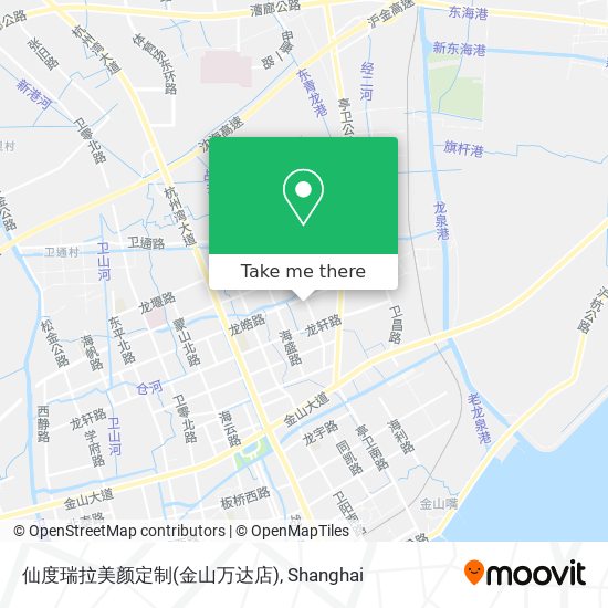 仙度瑞拉美颜定制(金山万达店) map