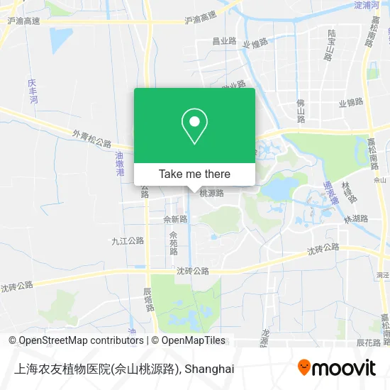 上海农友植物医院(佘山桃源路) map