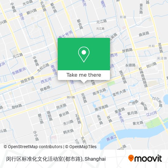 闵行区标准化文化活动室(都市路) map