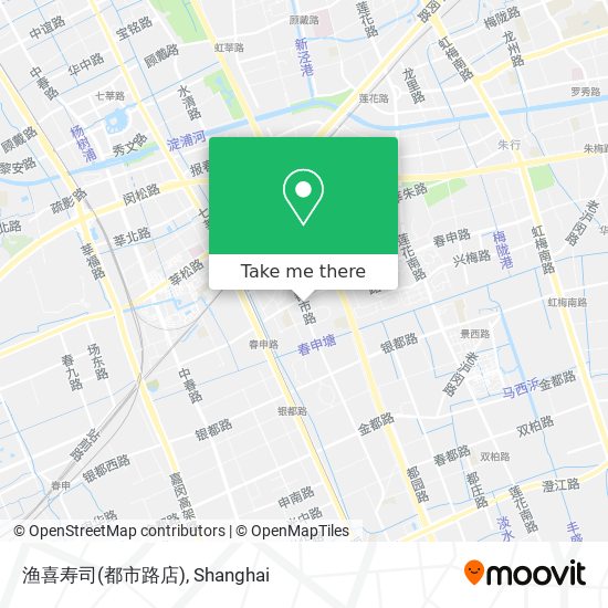 渔喜寿司(都市路店) map