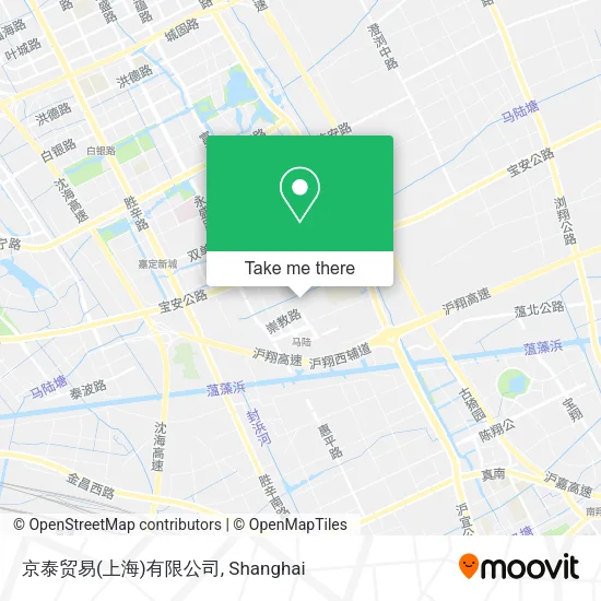 京泰贸易(上海)有限公司 map