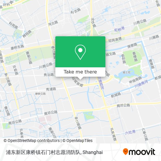 浦东新区康桥镇石门村志愿消防队 map