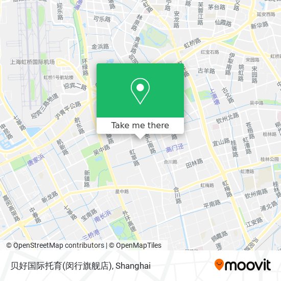 贝好国际托育(闵行旗舰店) map