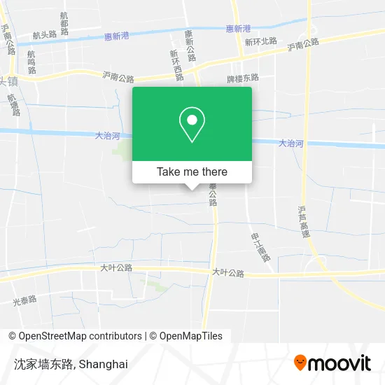沈家墙东路 map