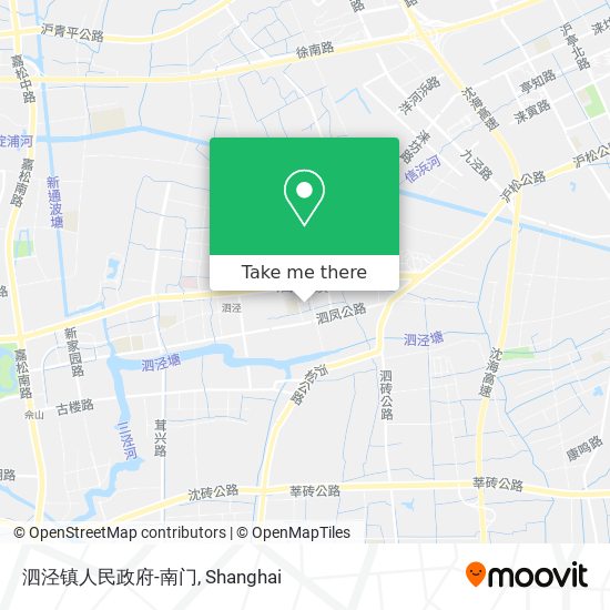 泗泾镇人民政府-南门 map