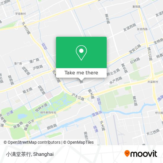 小满堂茶行 map