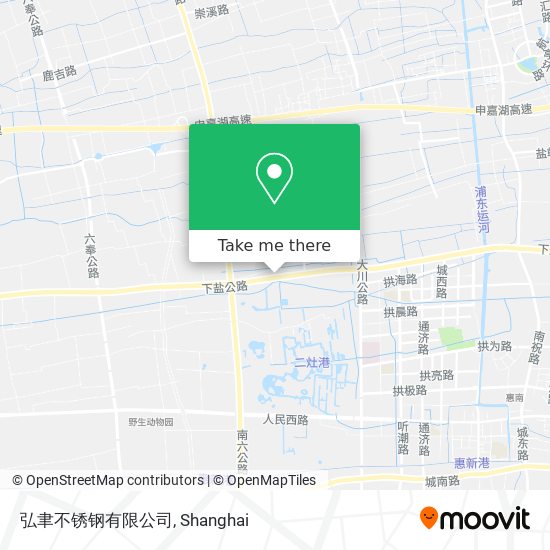 弘聿不锈钢有限公司 map