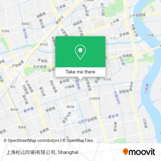 上海松山印刷有限公司 map