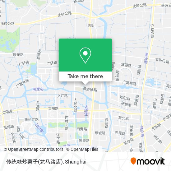 传统糖炒栗子(龙马路店) map