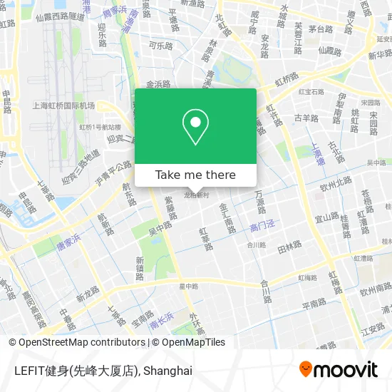 LEFIT健身(先峰大厦店) map
