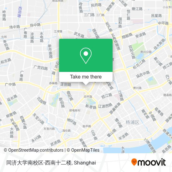 同济大学南校区-西南十二楼 map