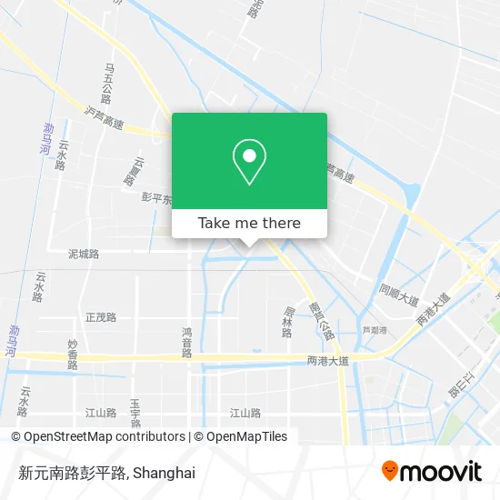 新元南路彭平路 map