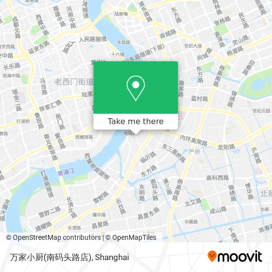 万家小厨(南码头路店) map