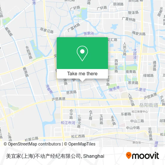 美宜家(上海)不动产经纪有限公司 map