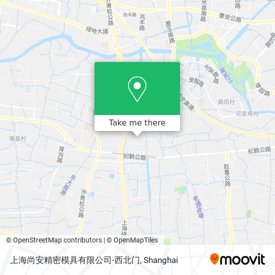 上海尚安精密模具有限公司-西北门 map