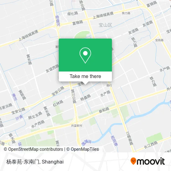 杨泰苑-东南门 map