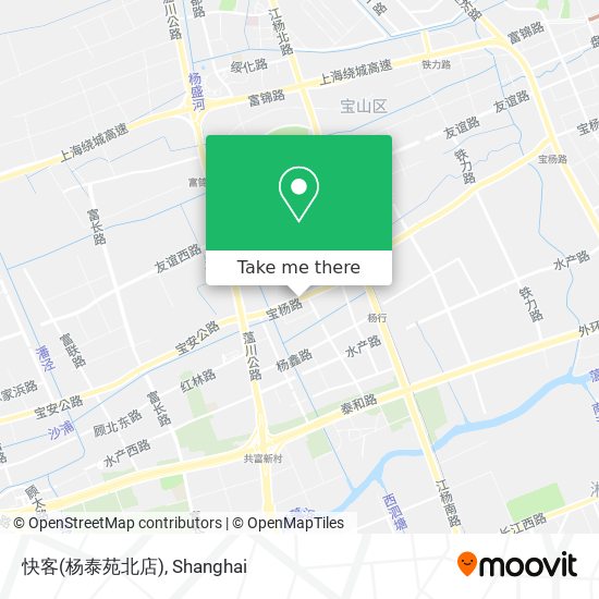 快客(杨泰苑北店) map
