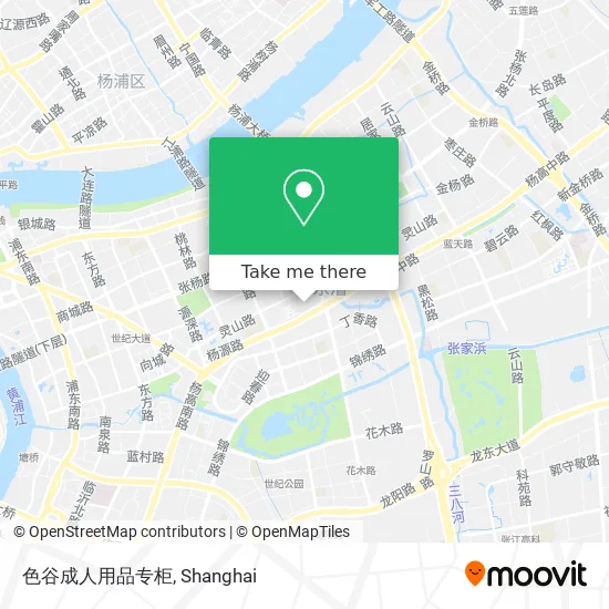 色谷成人用品专柜 map