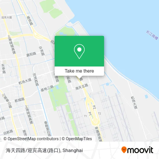 海天四路/迎宾高速(路口) map