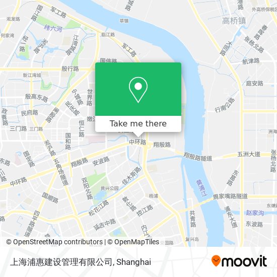 上海浦惠建设管理有限公司 map