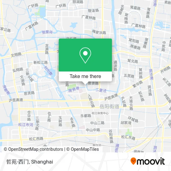 哲苑-西门 map