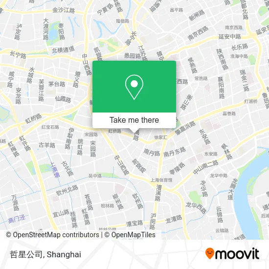 哲星公司 map