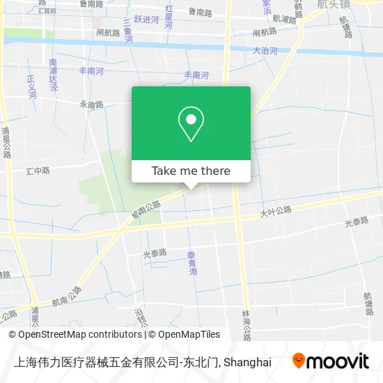 上海伟力医疗器械五金有限公司-东北门 map