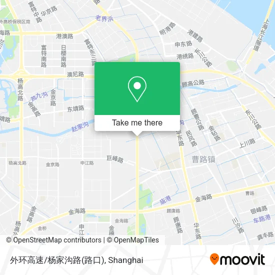 外环高速/杨家沟路(路口) map