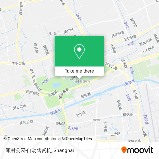 顾村公园-自动售货机 map