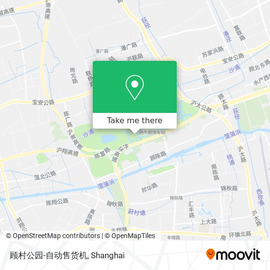 顾村公园-自动售货机 map