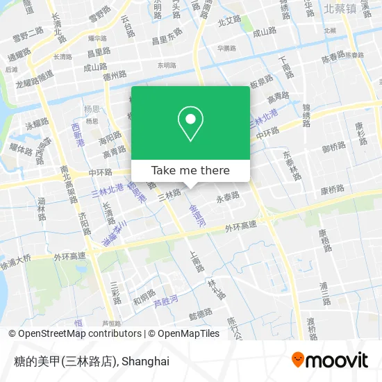 糖的美甲(三林路店) map